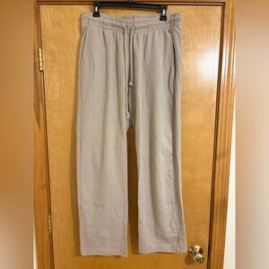 Zara Tan Flowy Pants